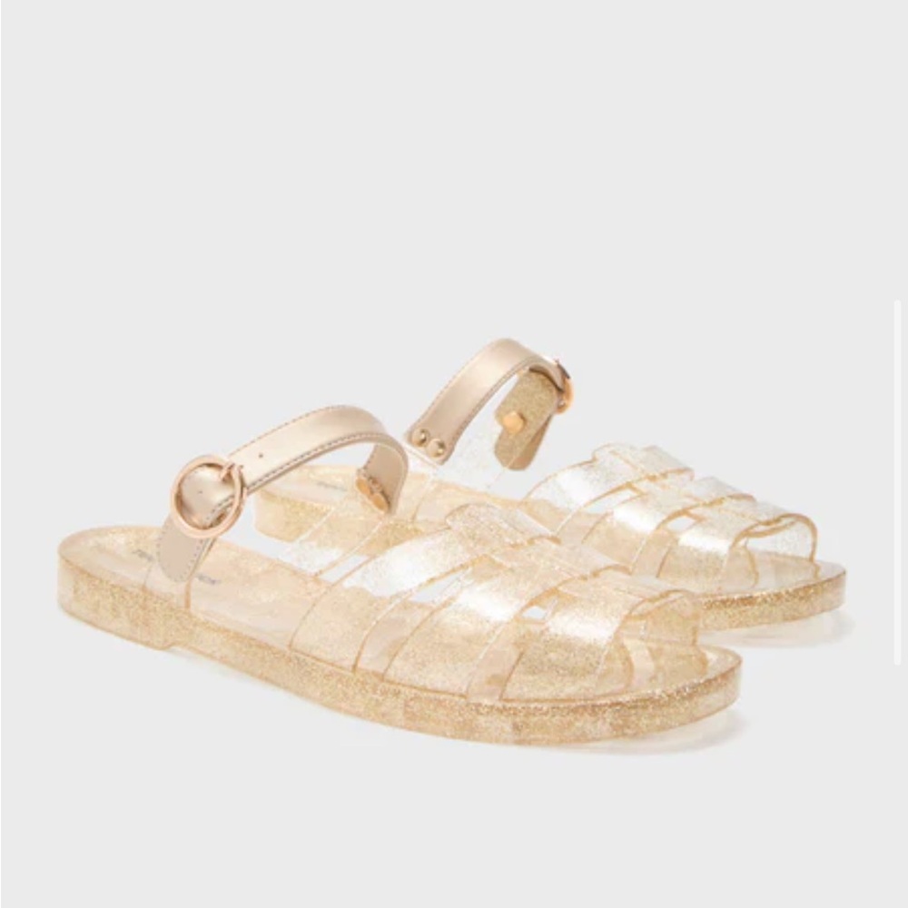 Tuckernuck Glitter Jelly Sandal